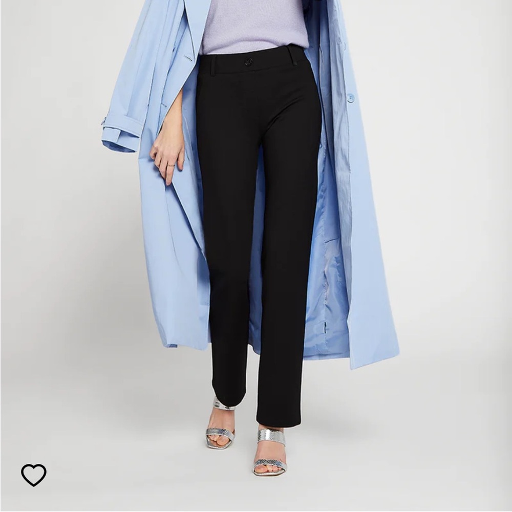 BetaBrand Dress Yoga Pants, straight leg.